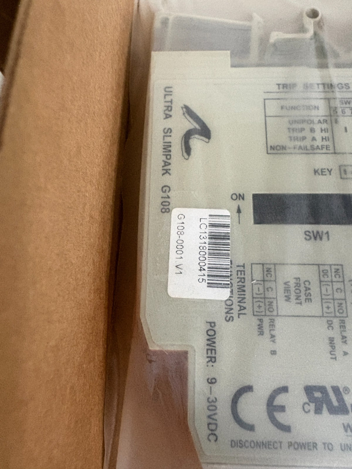 ACTION INSTRUMENTS WATLOW ULTRA SLIM PAK FIRE ALARM 6418-00012