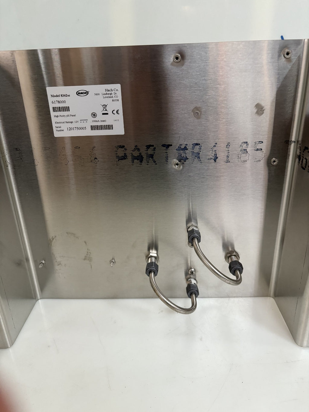 HACH 8362 SC HIGH PURITY WATER ORP PANEL