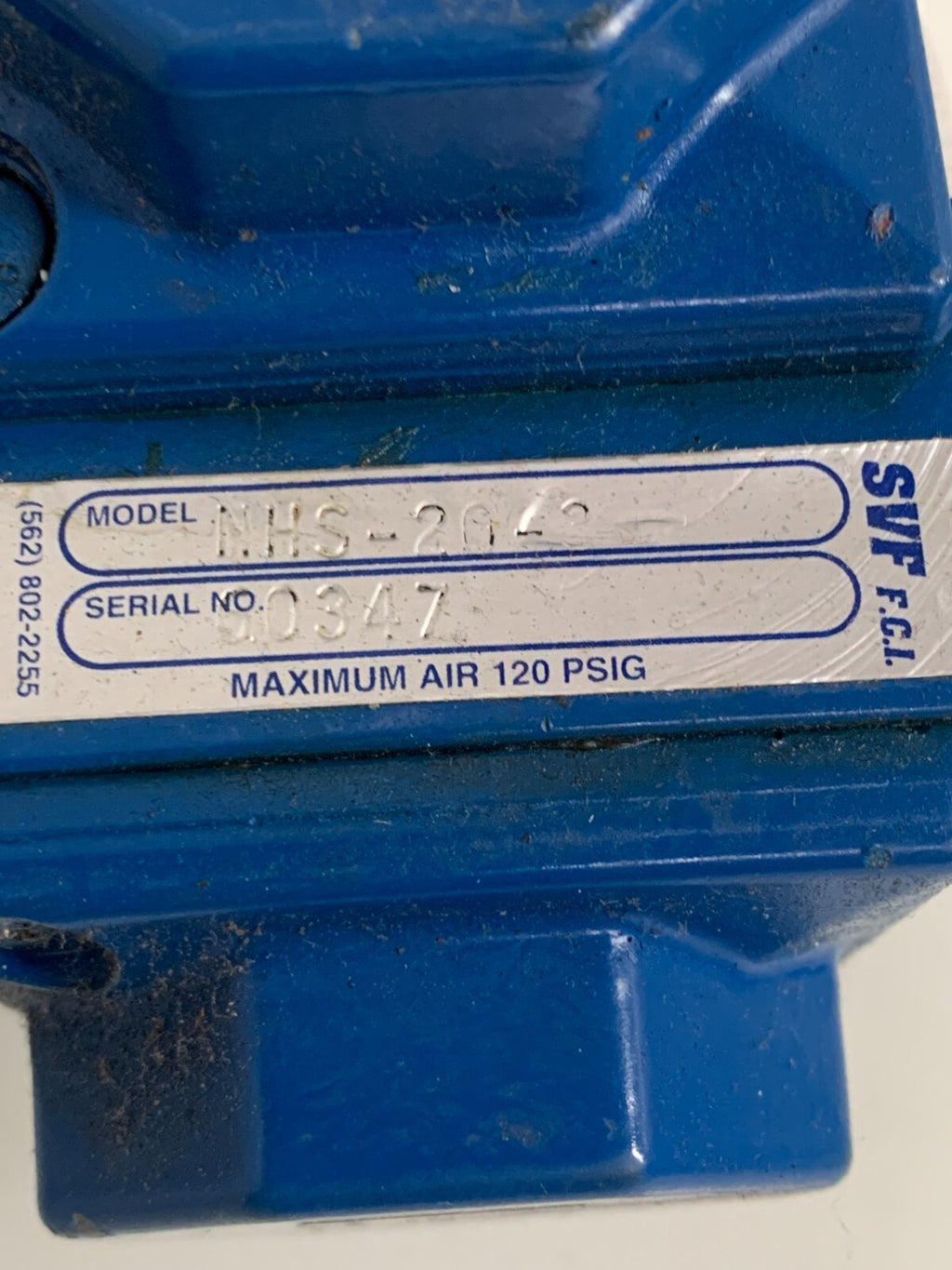 SVF  Pneumatic Actuator NHS-20  W/SVF Ball Valve  CFBM 1 1/4''