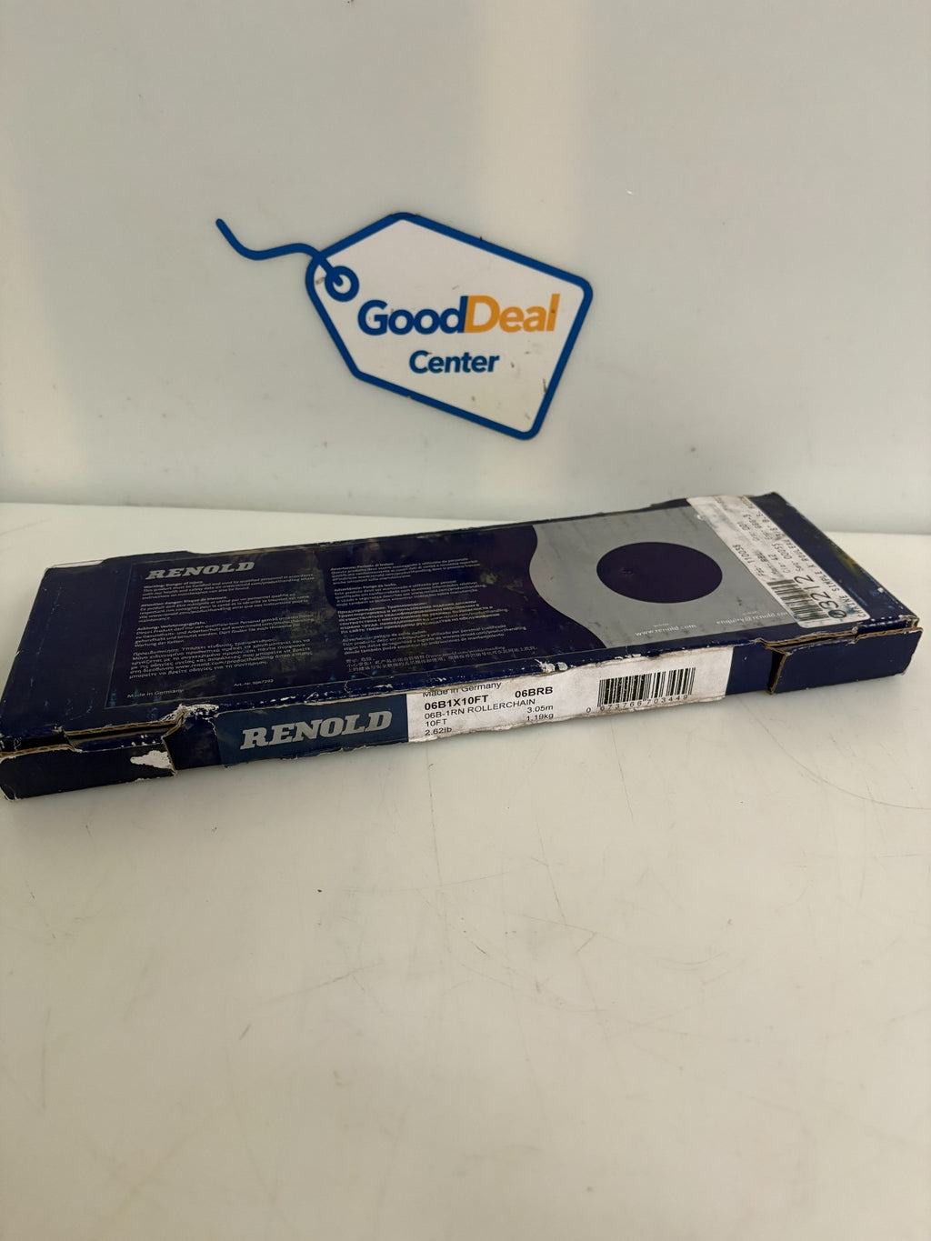 RENOLD 06B-1RN ROLLER CHAIN 10 FT 06B1X10FT 06BRB0