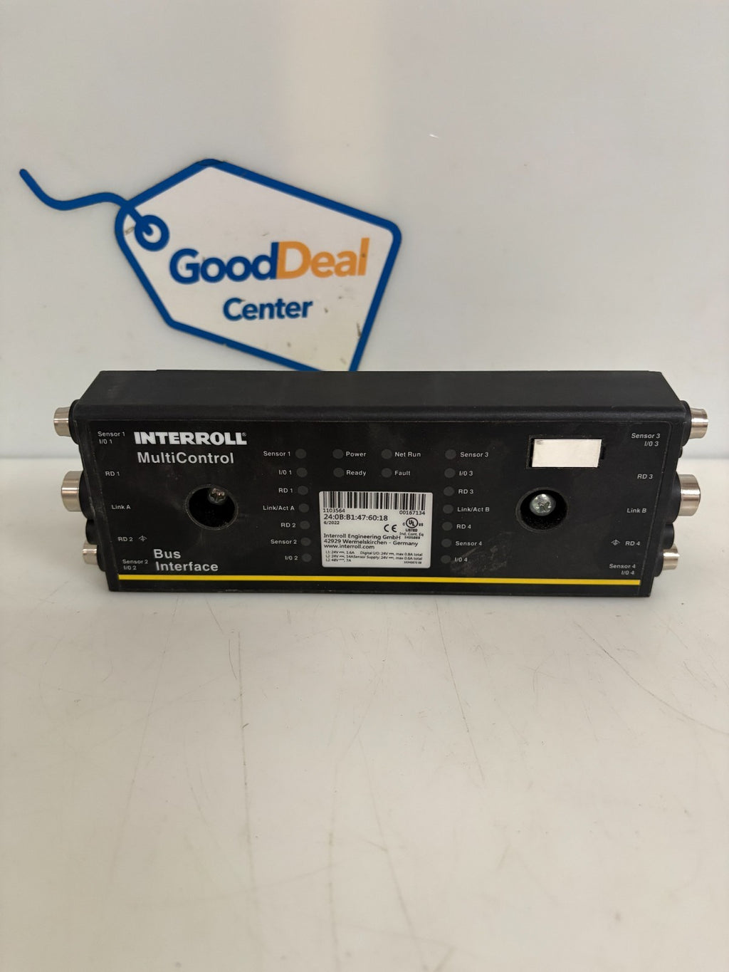 INTEROLL MULTICONTROL BUS INTERFACE 110 3564 24:QB:B1:47:60:180