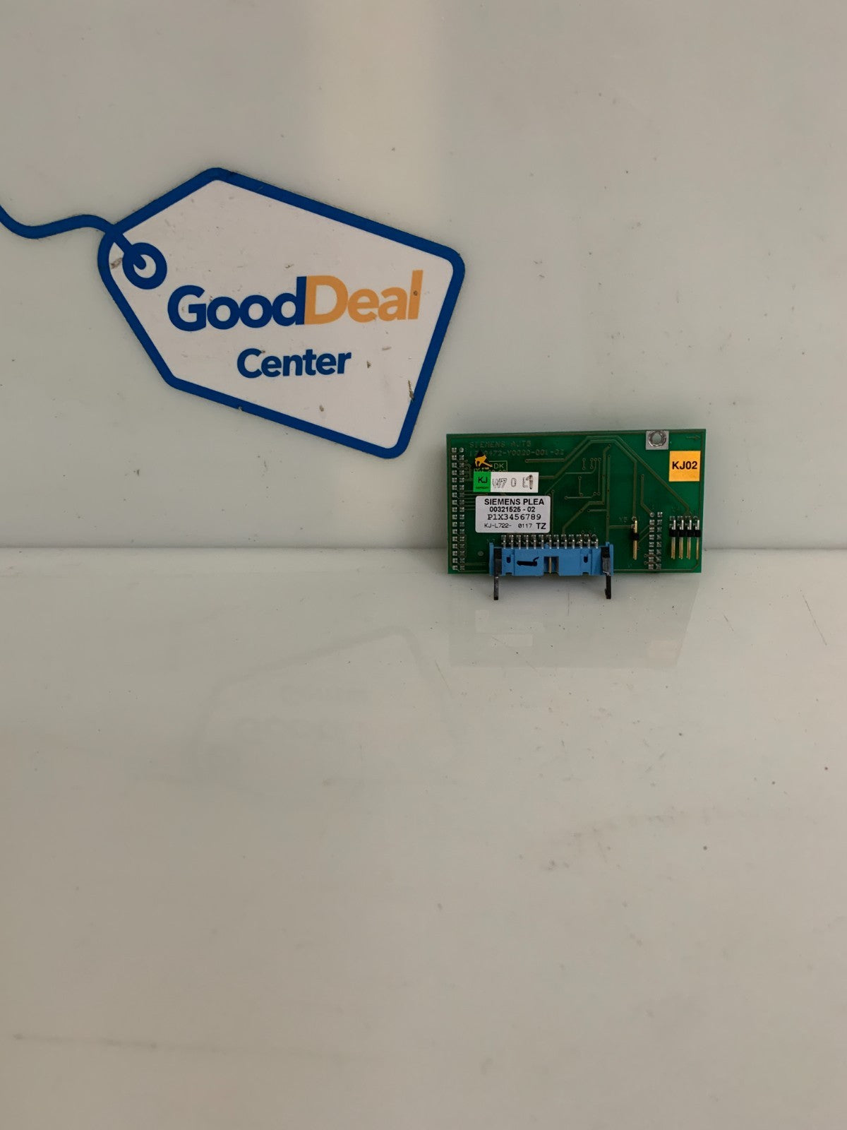 SIEMENS CONTROL CARD 00321525-02