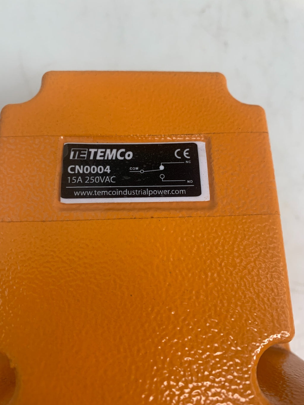 TEMCo Extra Heavy Duty Foot Switch CN0004 15A