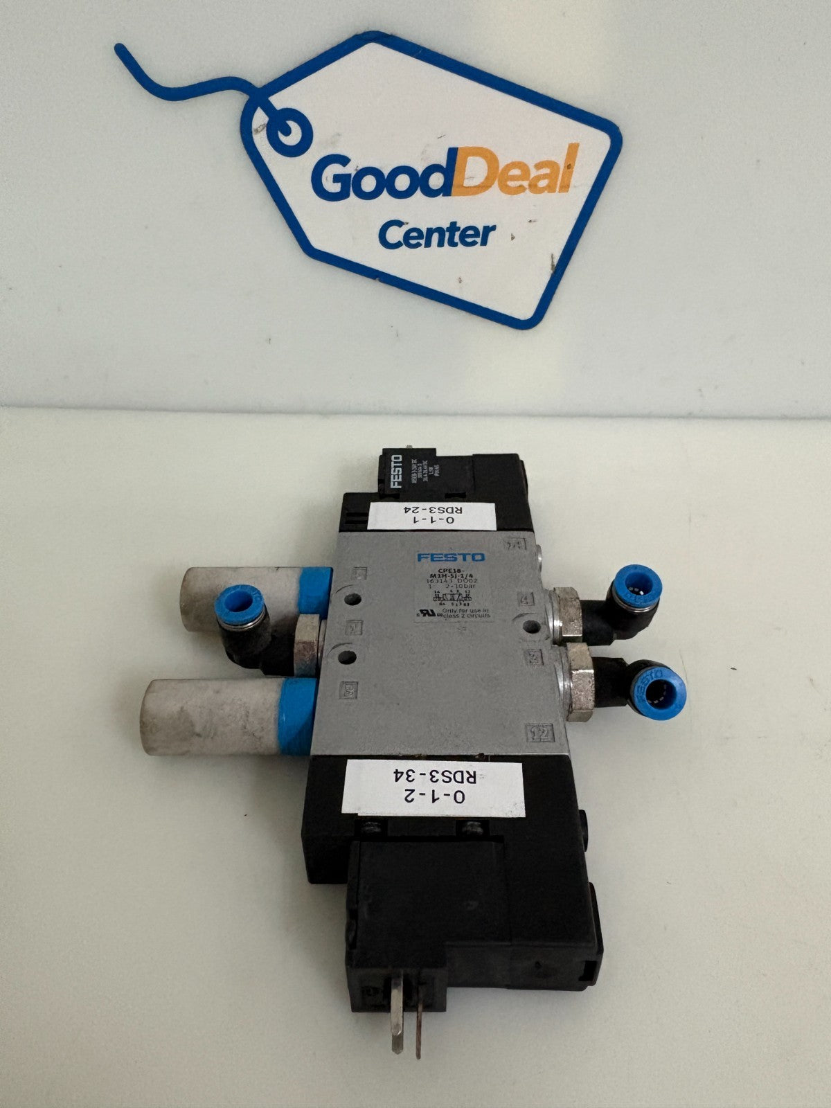 FESTO PNEUMATIC SOLENOID VALVE CPE18-M1H-5J-1/4 163143