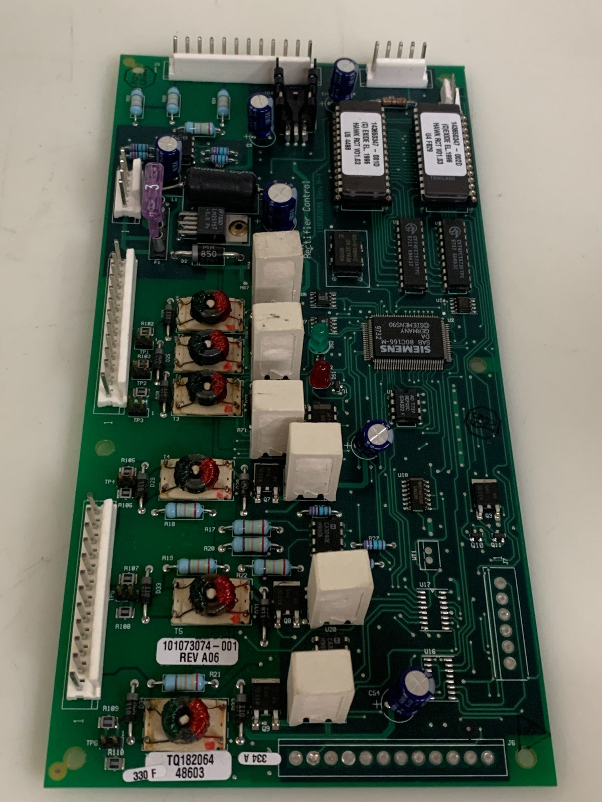 EXIDE ELECTRONICS RECTIFIER CONTROL BOARD 101073074-001 REV A06