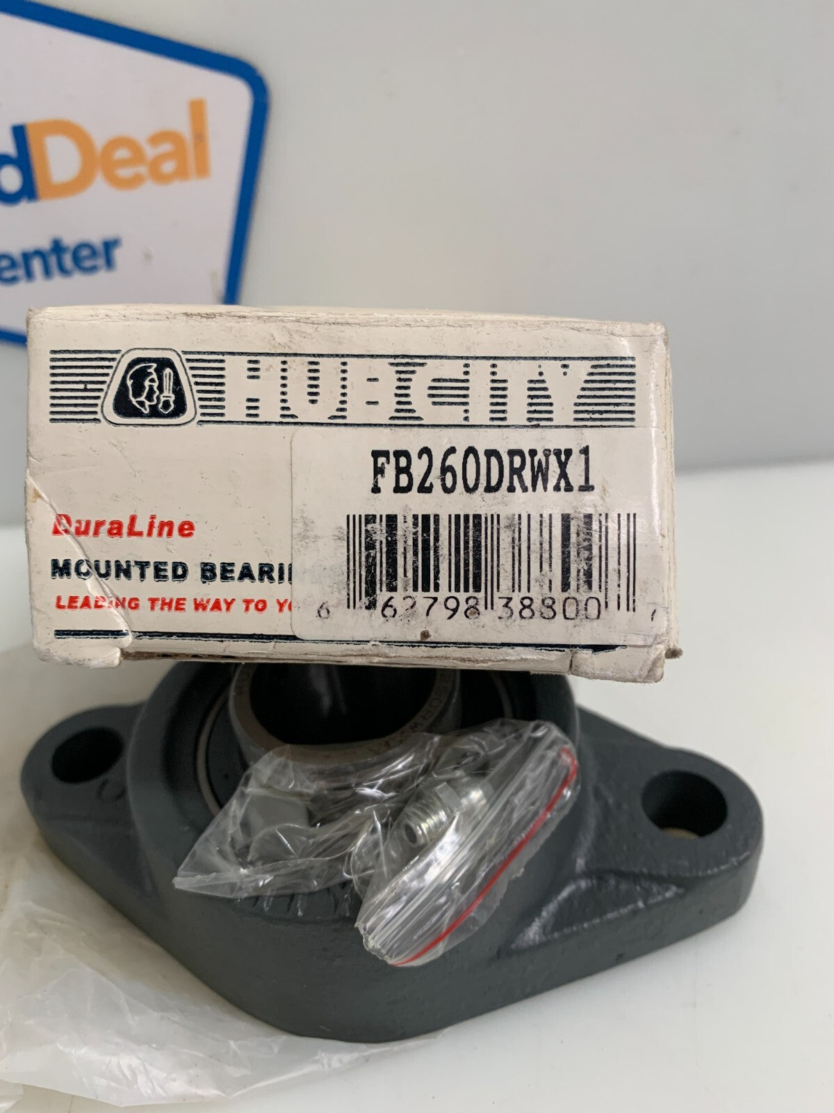 HUBCITY FLANGE BLOCK MOUNTED BEARING FB260DRWX1