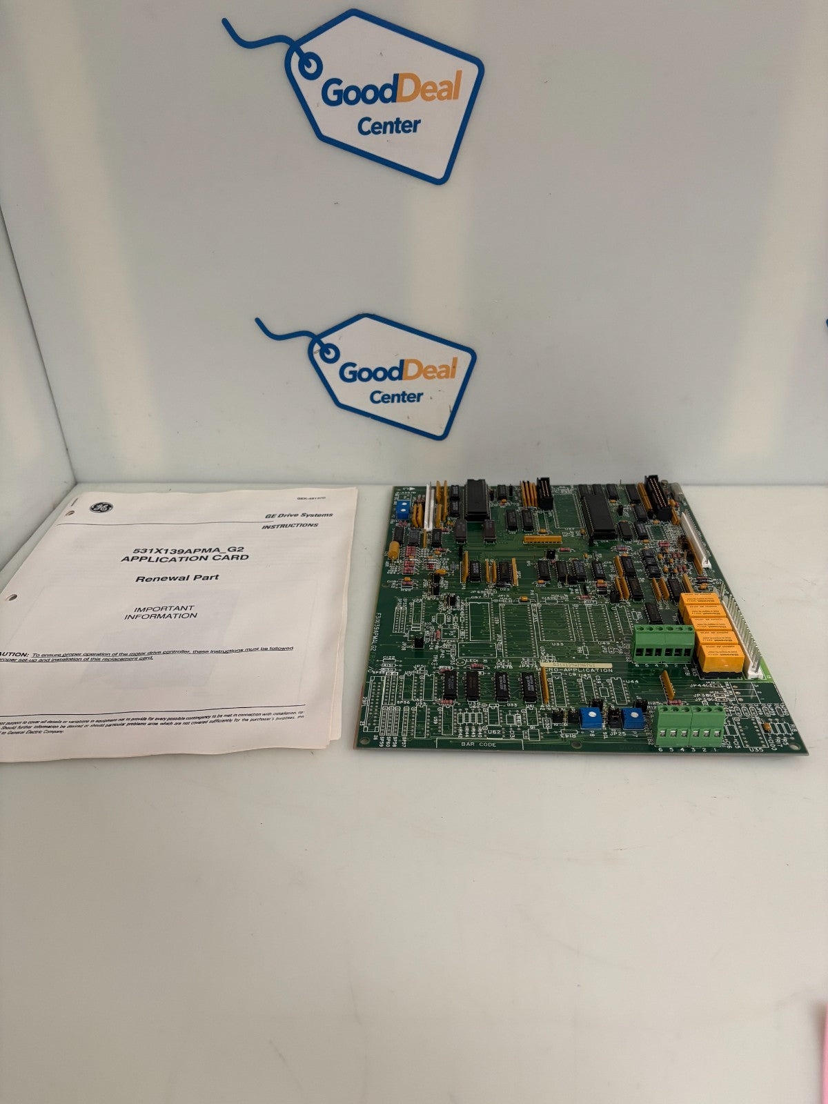 GE DRIVE SYSTEMS CIRCUIT BOARD 531X139APMAPG2