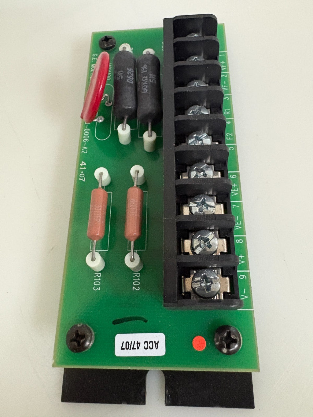 GENERAL ELECTRIC MULTILIN VDN PCB 1240-0006-A2
