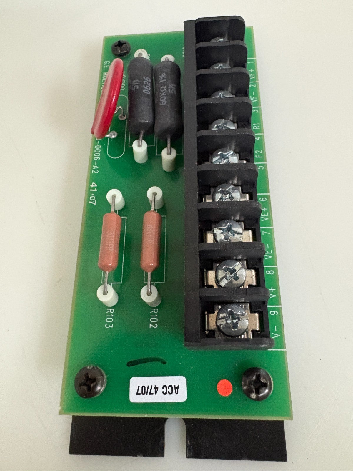 GENERAL ELECTRIC MULTILIN VDN PCB 1240-0006-A2