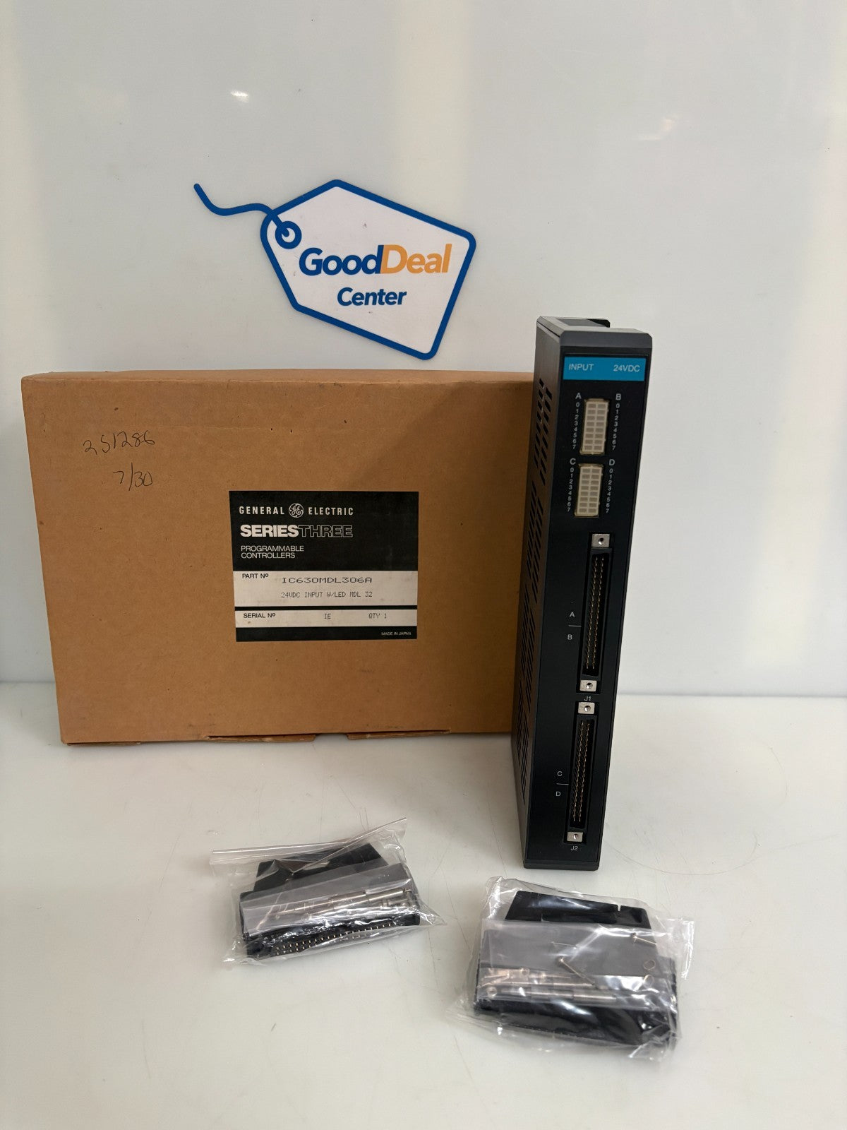 GE FANUC SERIES 3 24VDC INPUT W/LED MDL 32 IC630MDL306A0
