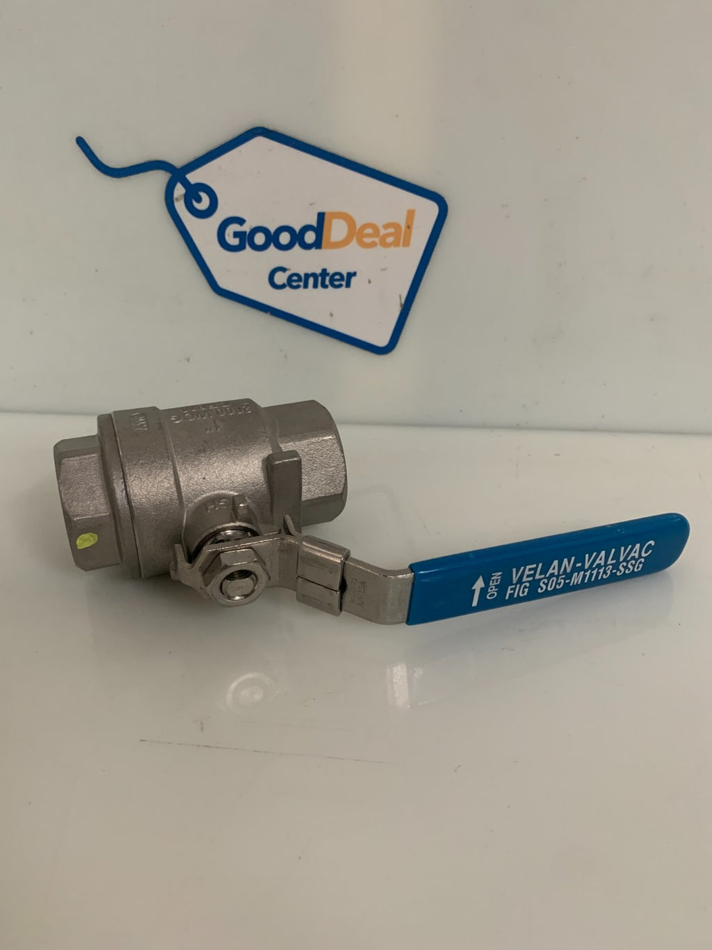 VELAN VALVAC 1" S STEEL BALL VALVE SO5-M1113-SS60