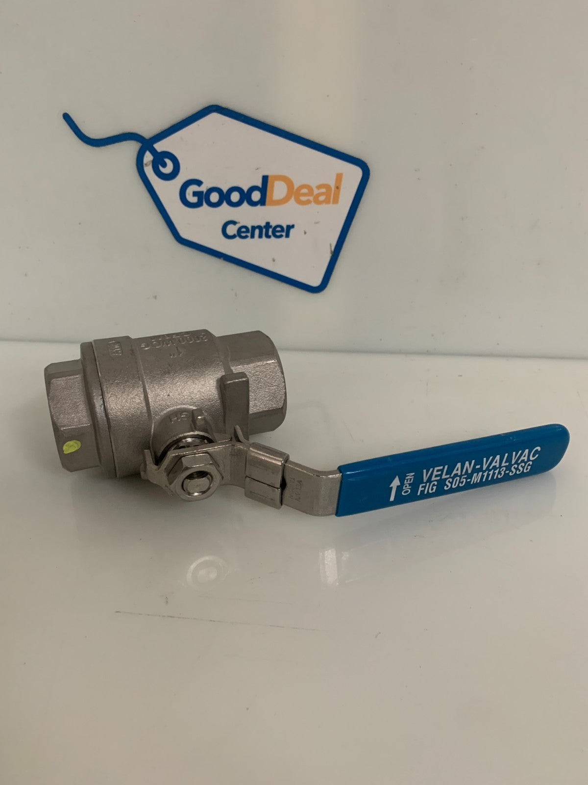 VELAN VALVAC 1" S STEEL BALL VALVE SO5-M1113-SS60