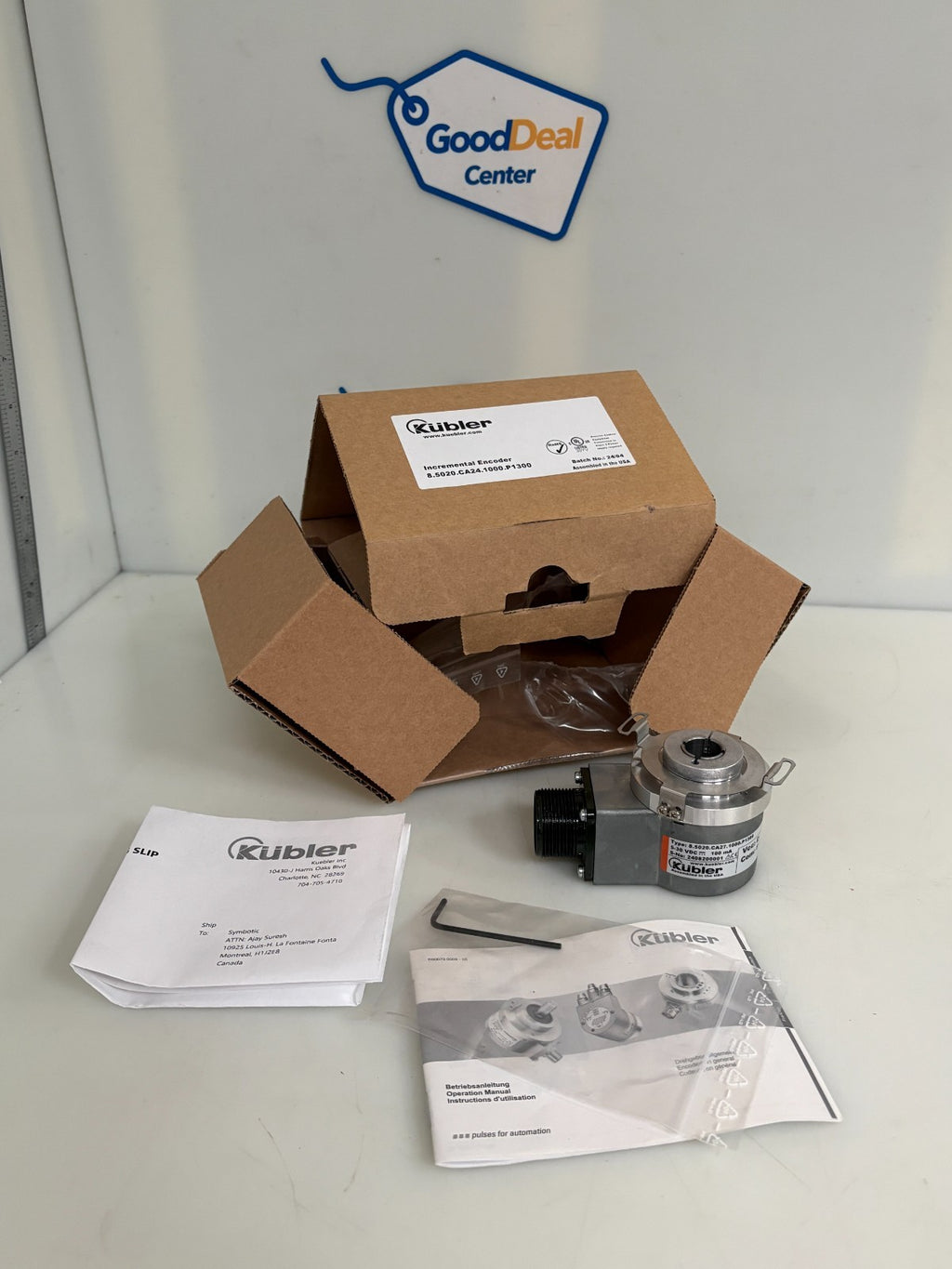 KUBLER INCREMENTAL ENCODER 8.5020.CA24.1000.P1300 0