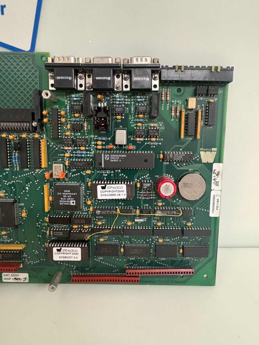 WHEDCO GE FANUC 7000 5809 BA3