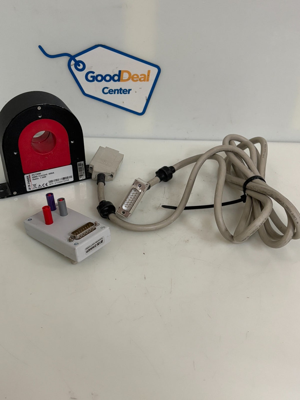 ZES ZIMMER PCT 200 W SENSOR ADAPTOR L60-X-ADSE AND PCT200-K-L6 CABLE