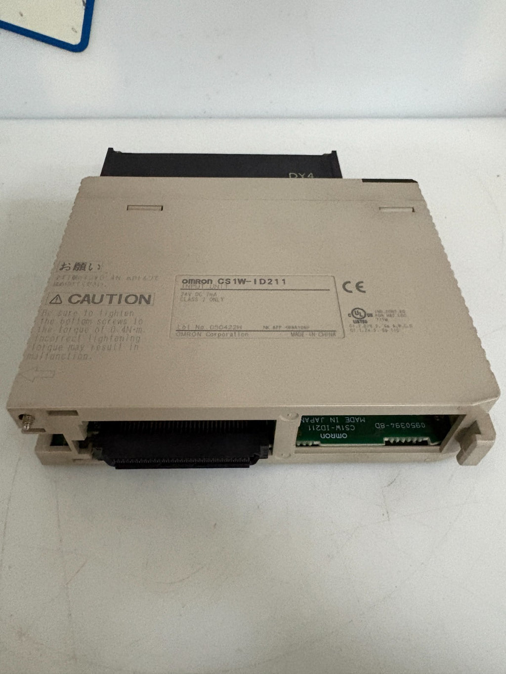 OMRON INPUT UNIT CS1W-ID2112