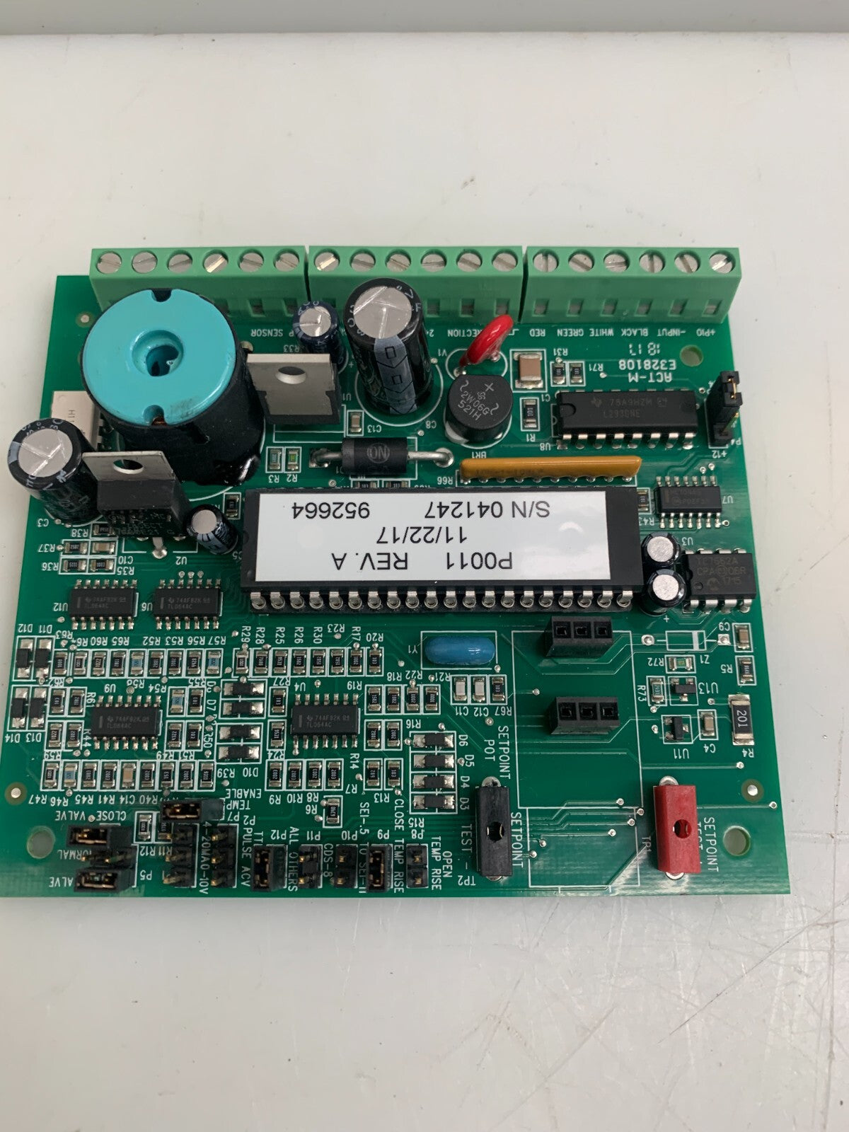 SPORLAN / PARKER  Temperature Control Board  952664