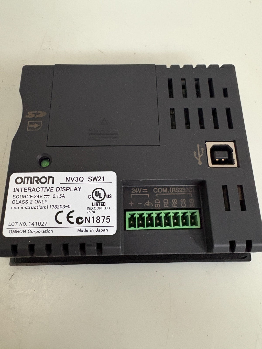 OMRON INTERACTIVE DISPLAY NV3Q-SW21