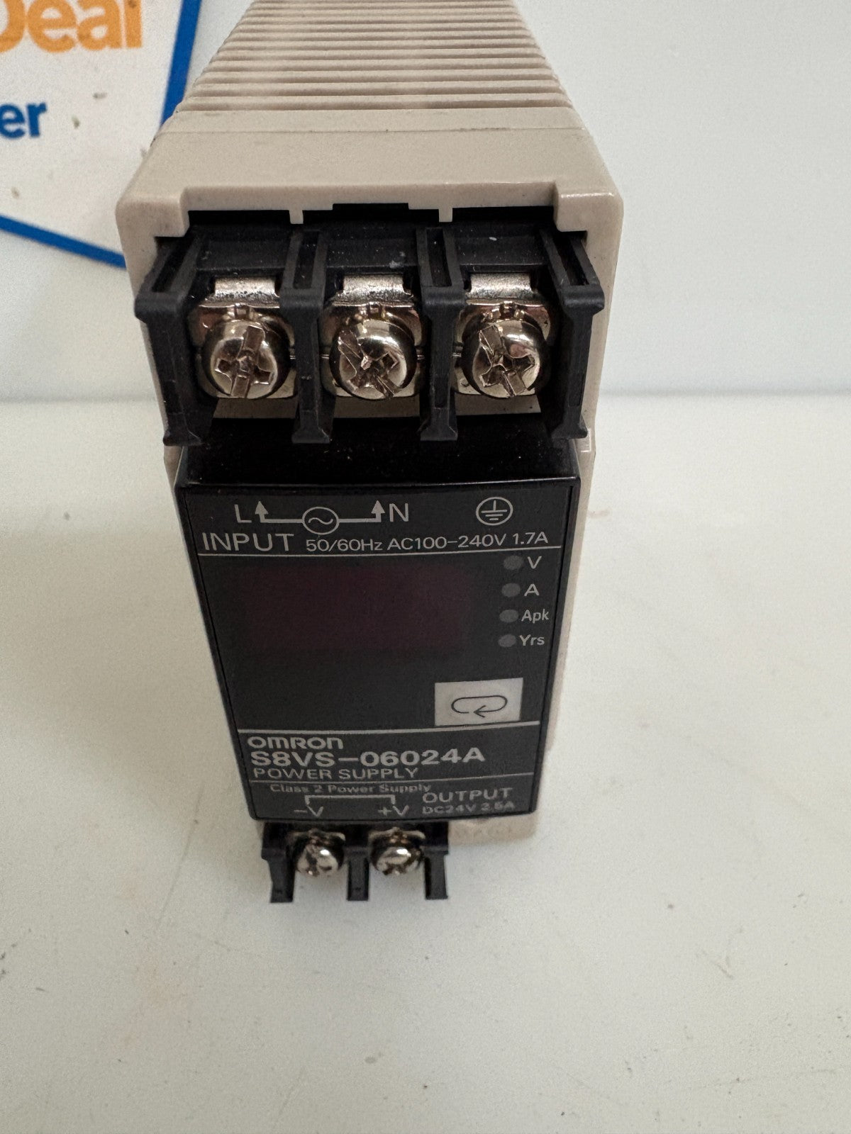 OMRON SWITCHING POWER SUPPLY S8VS-06024A