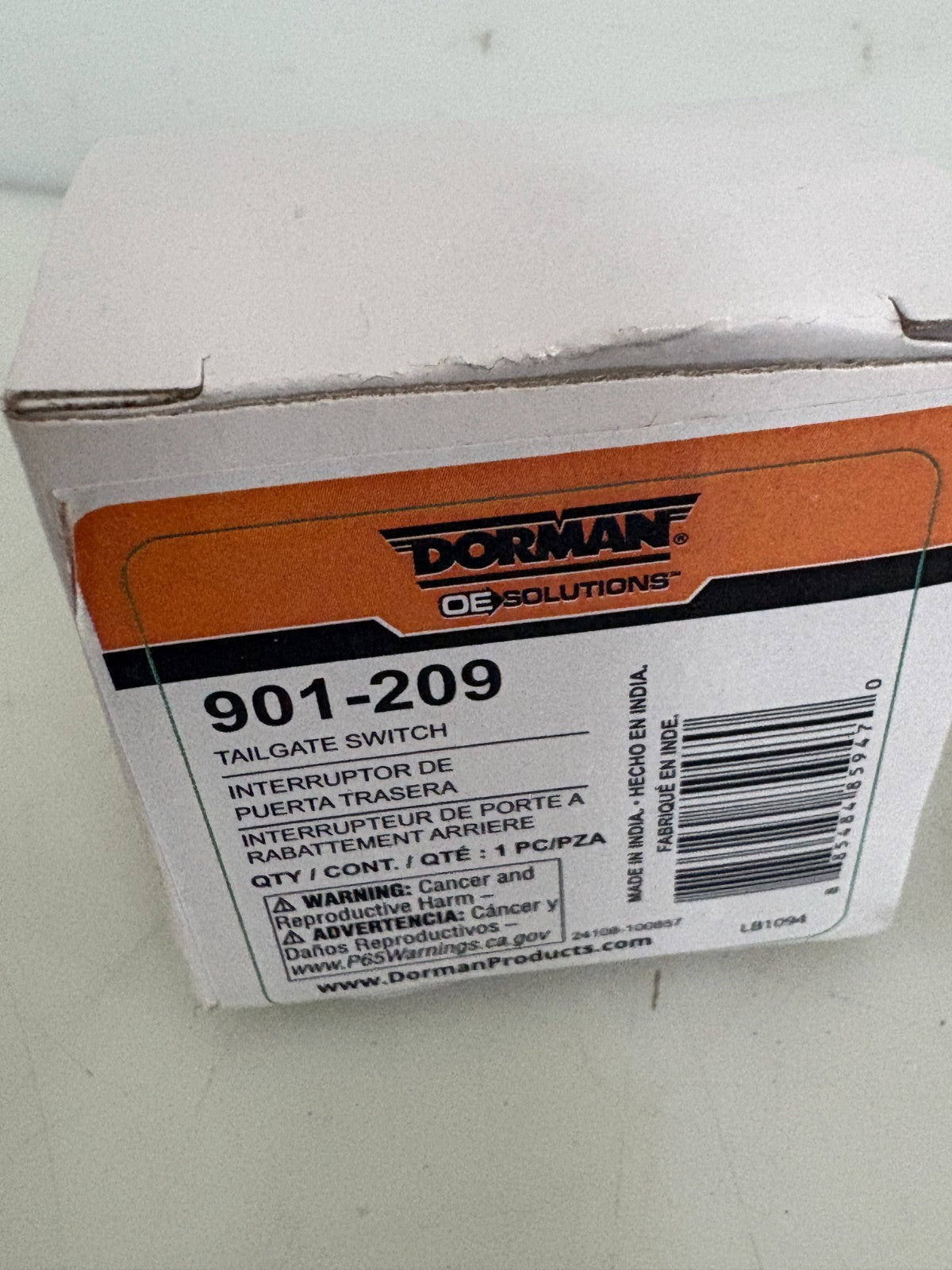 DORMAN TAILGATE SWITCH 901-209 2