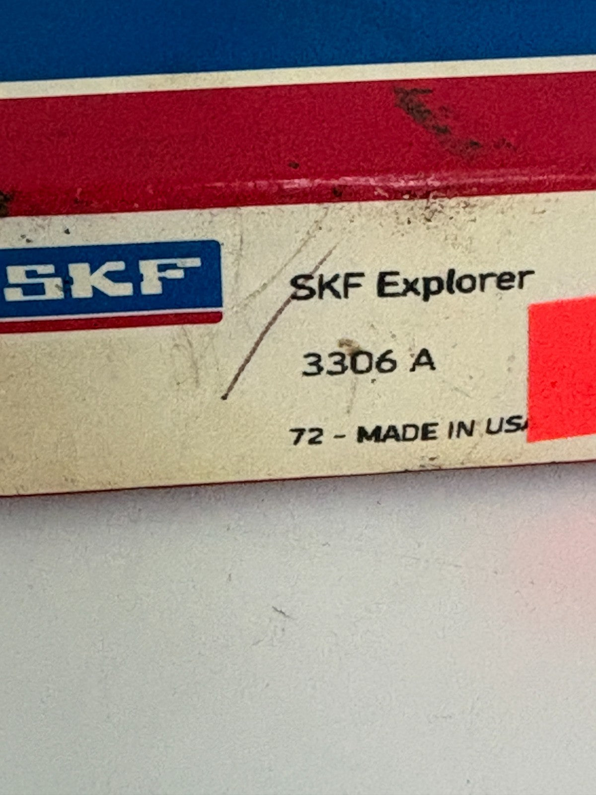 SKF EXPLORER DOUBLE ROW ANGULAR CONTACT BALL BEARING 3306 A