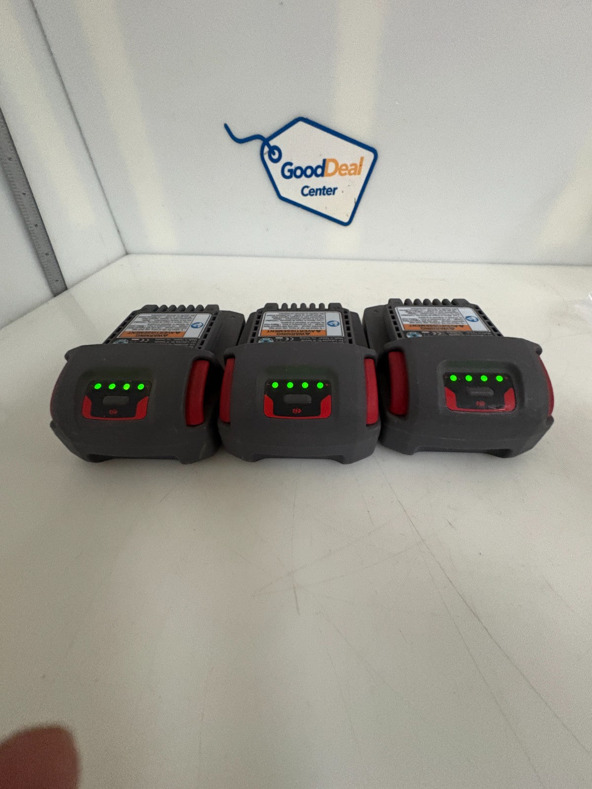 LOT OF 3 INGERSOLL RAND BL2012 LITHIUM ION 20V 2.5A BATTERY PACK4