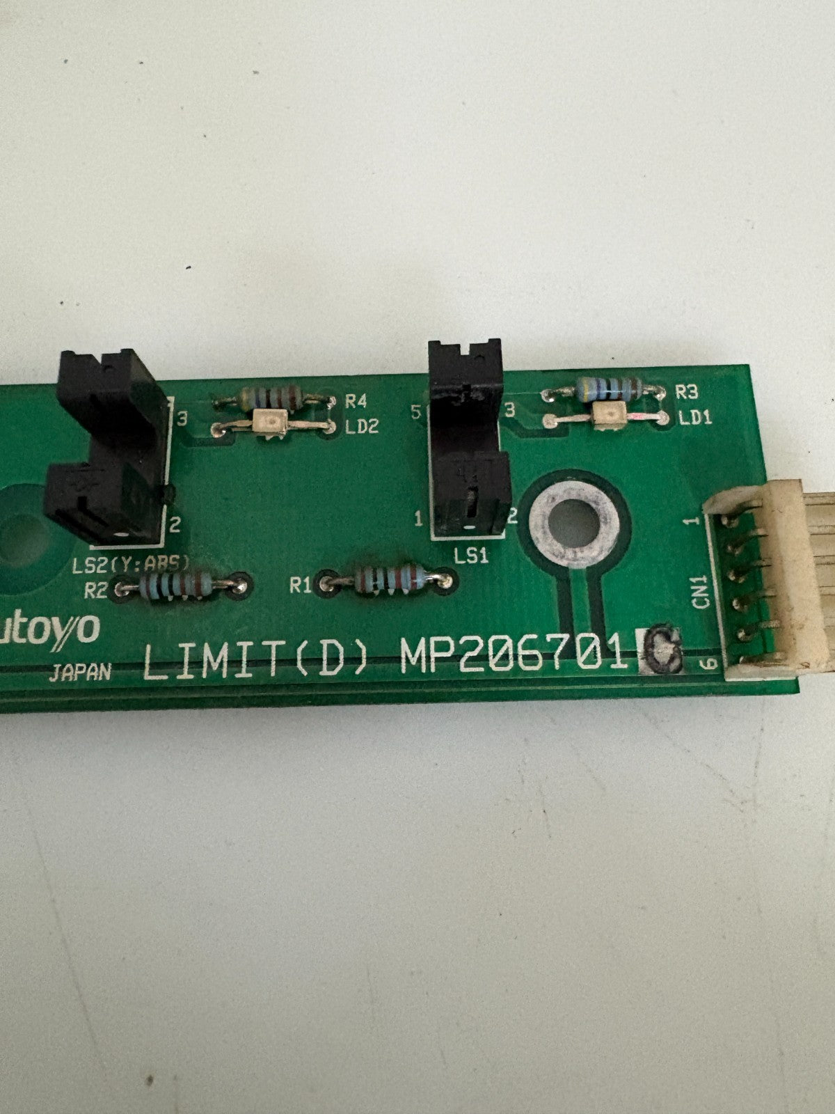 MITUTOYO LIMIT (D) BOARD MP206701 C1