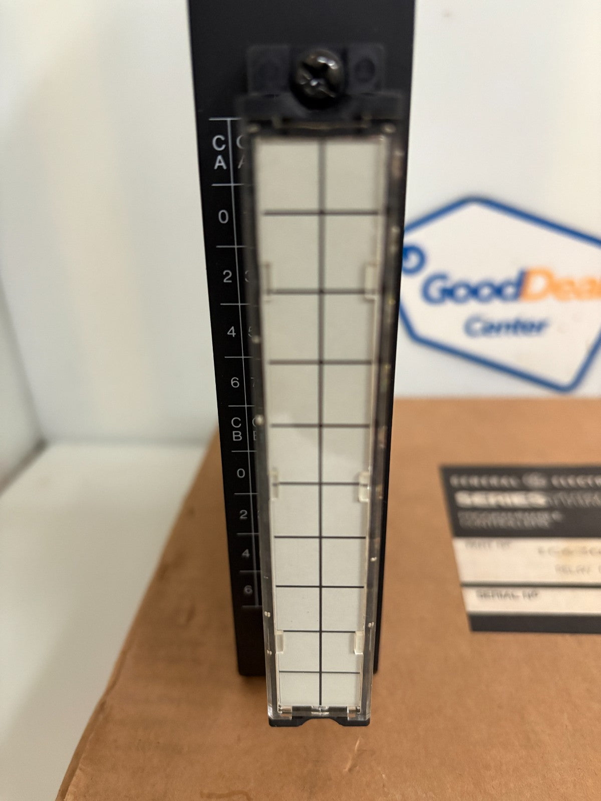 GENERAL ELECTRIC SERIES THREE RELAY OUTPUT MDL/16 