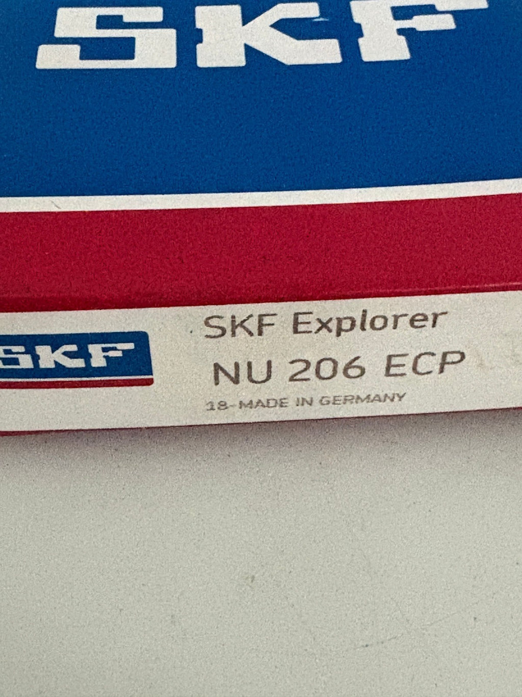LOT OF 2 SKF CYLINDRICAL ROLLER BEARING NU 206 ECP2