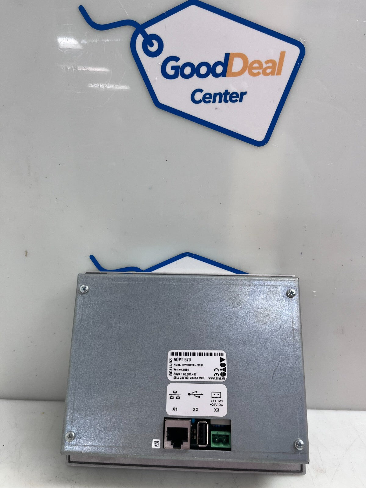 ASYS AOPT 570  HMI Control Panel 60.001.417  Version 01011