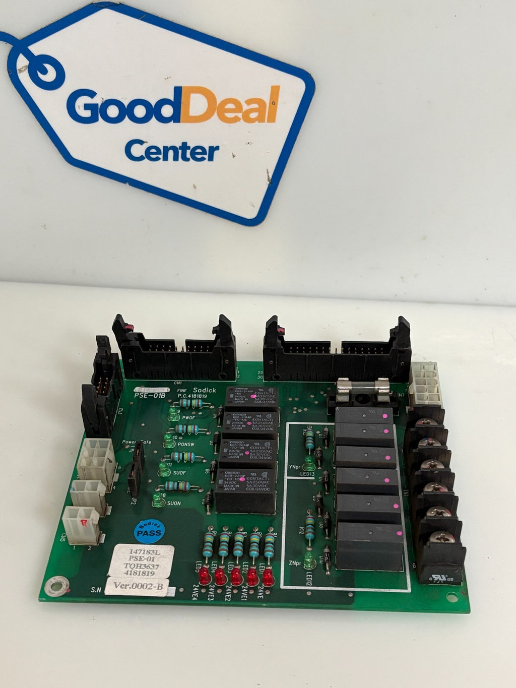 SODICK PC CIRCUIT BOARD PSE-01B P.C. 4181819 147183L