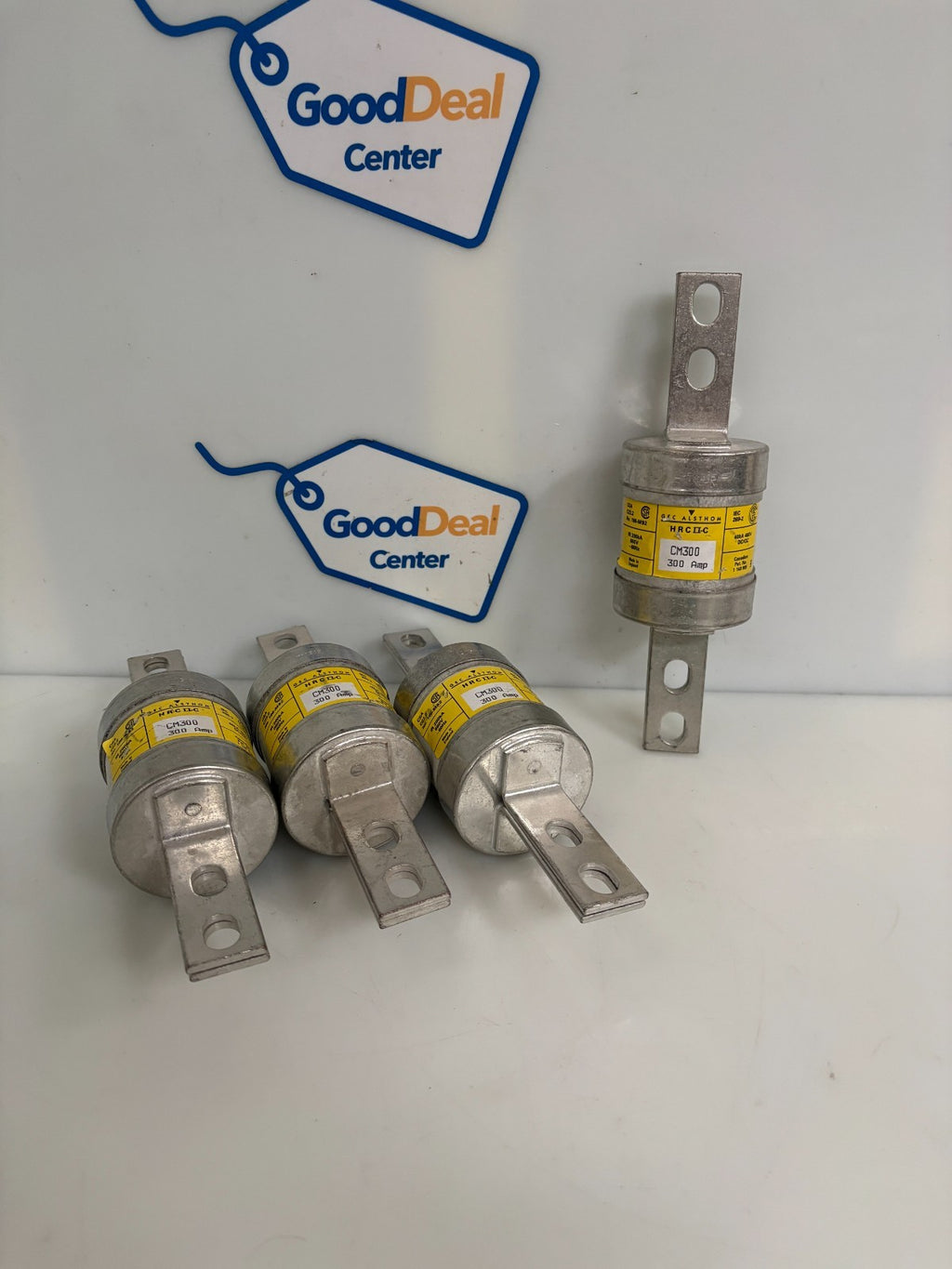 LOT OF 4 GEC ALSTHOM HRC IIC CM 300 300 AMP