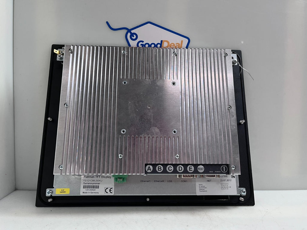 IQ AUTOMATION / FLATMAN TFT Display  FB121CMILS0KU  Display Panel 837305