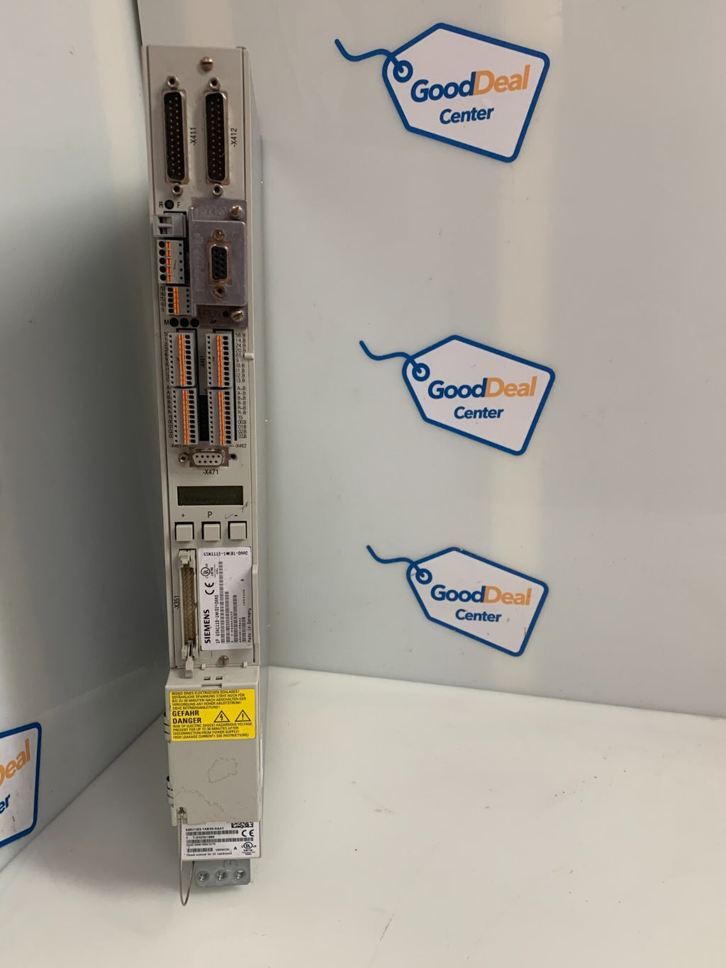 SIEMENS SIMODRIVE LT- MODUL INT 2X15 A  6SN1123-1ABOO-OAA1  W/6SN1118-1NK01-OAA
