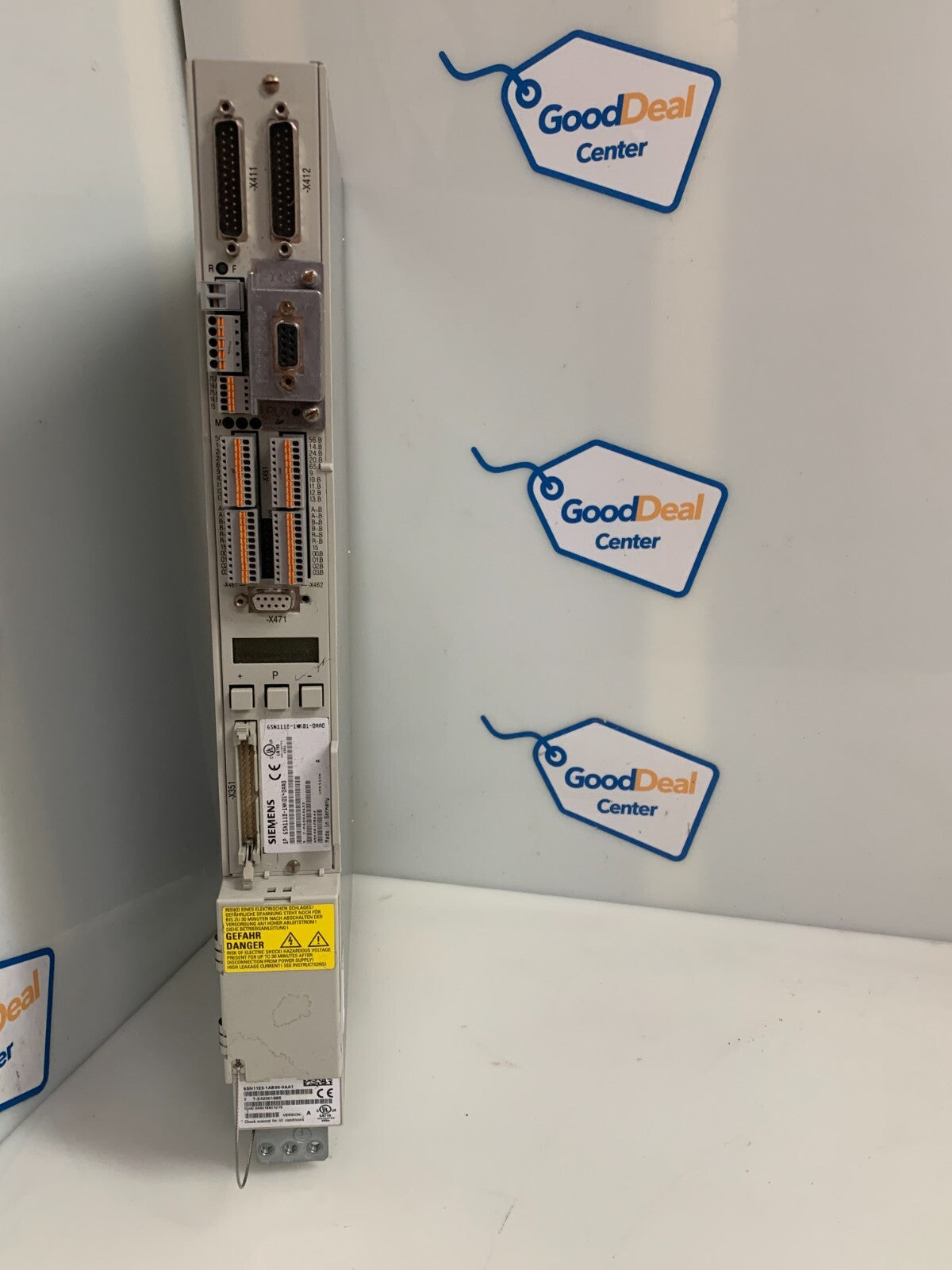 SIEMENS SIMODRIVE LT- MODUL INT 2X15 A  6SN1123-1ABOO-OAA1  W/6SN1118-1NK01-OAA