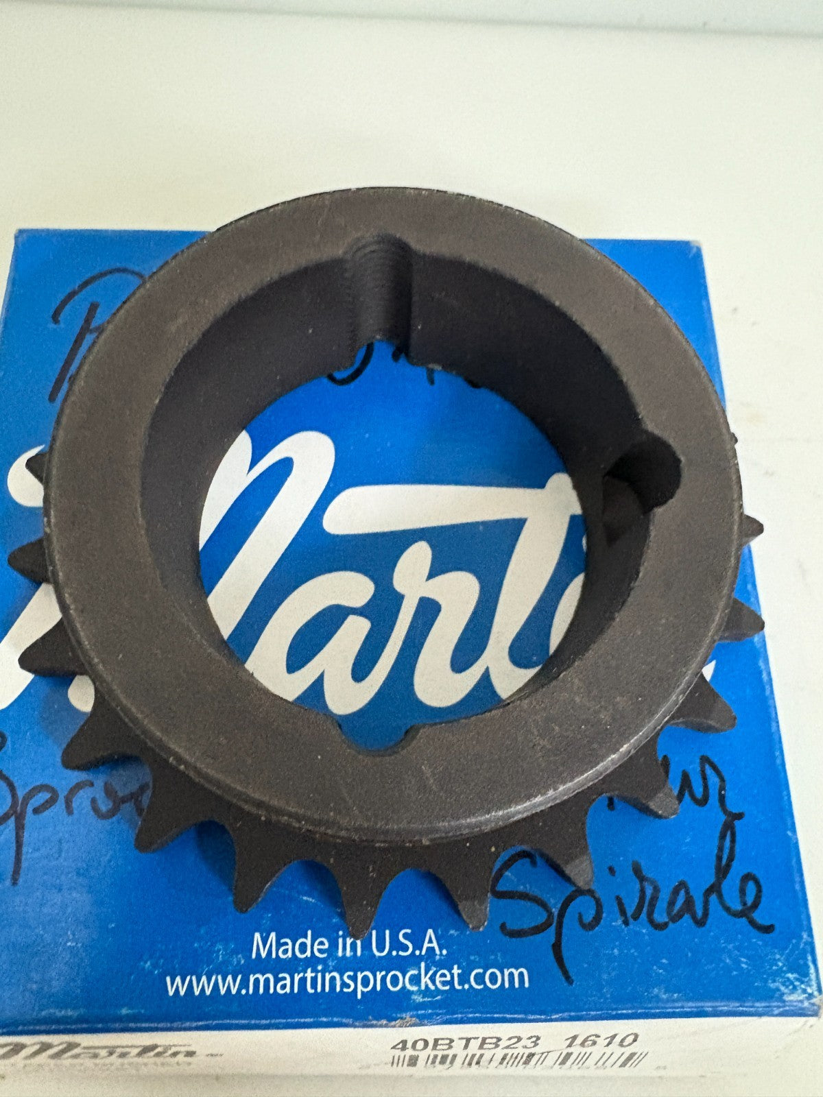 MARTIN ROLLER CHAIN SPROCKET 40BT23 16101