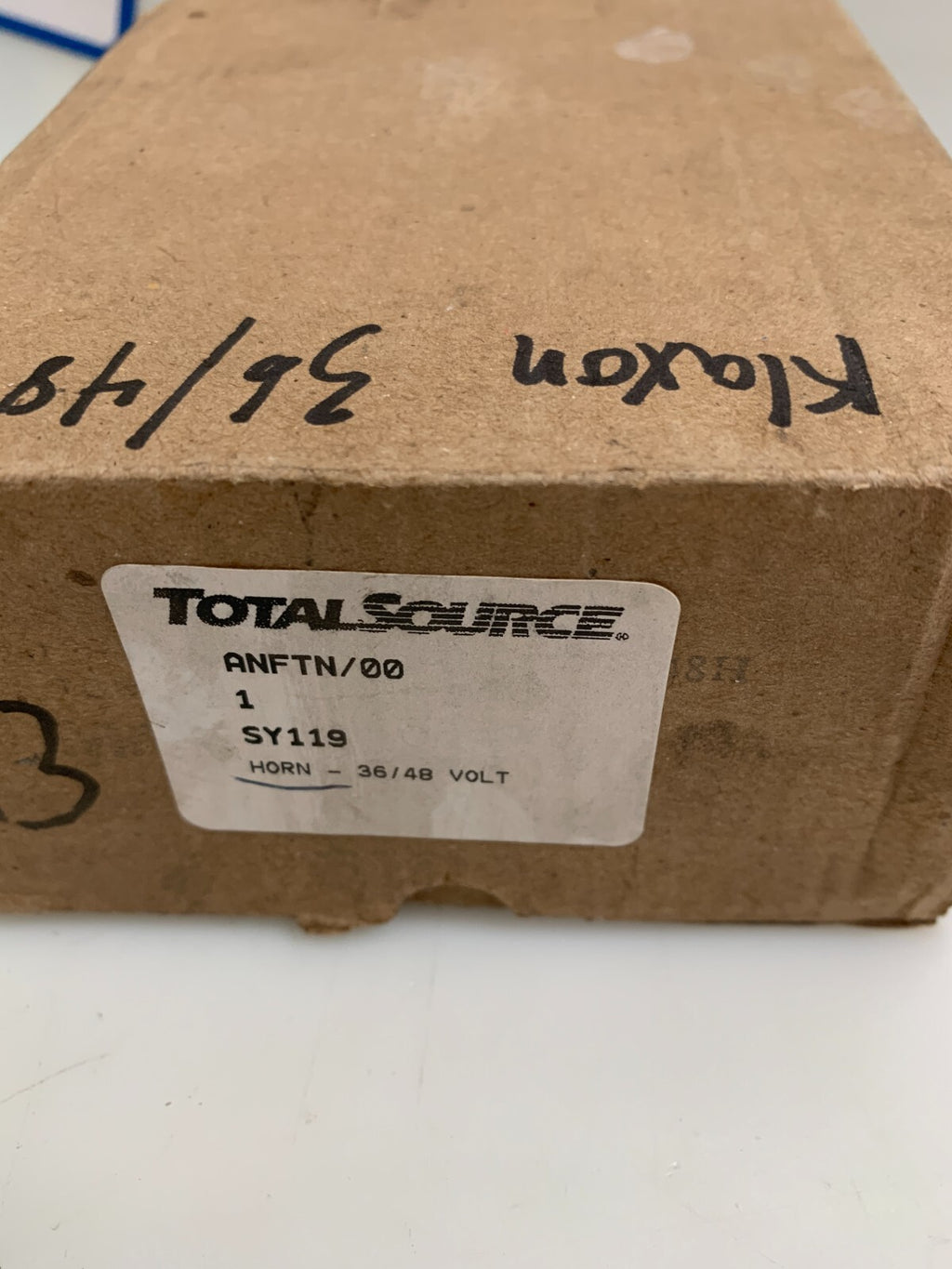 TOTAL SOURCE   ANFTN/00  Horn  SY119