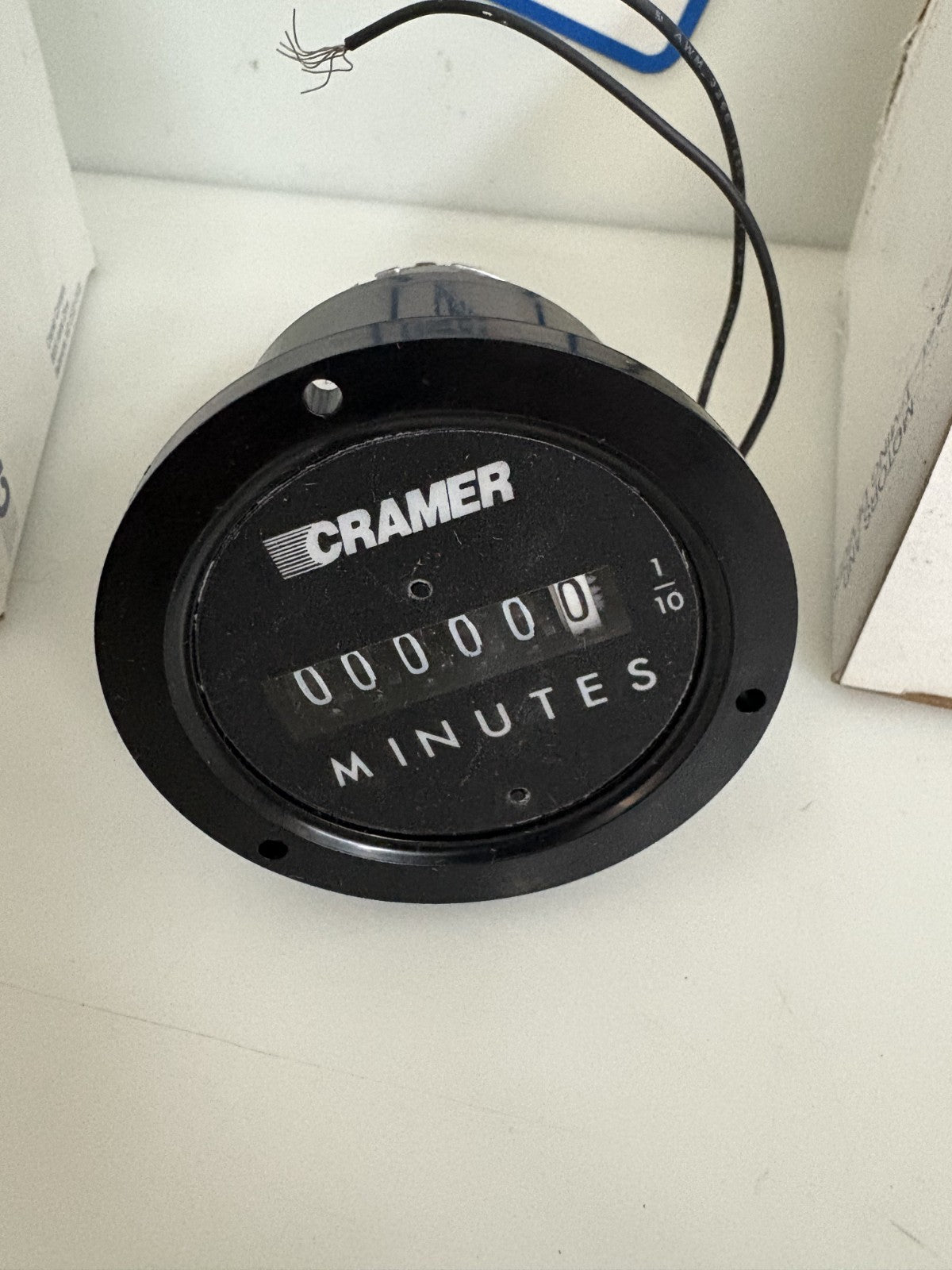 LOT OF 2 CRAMER MINUTES ELAPSED TIME COUNTER 6X136