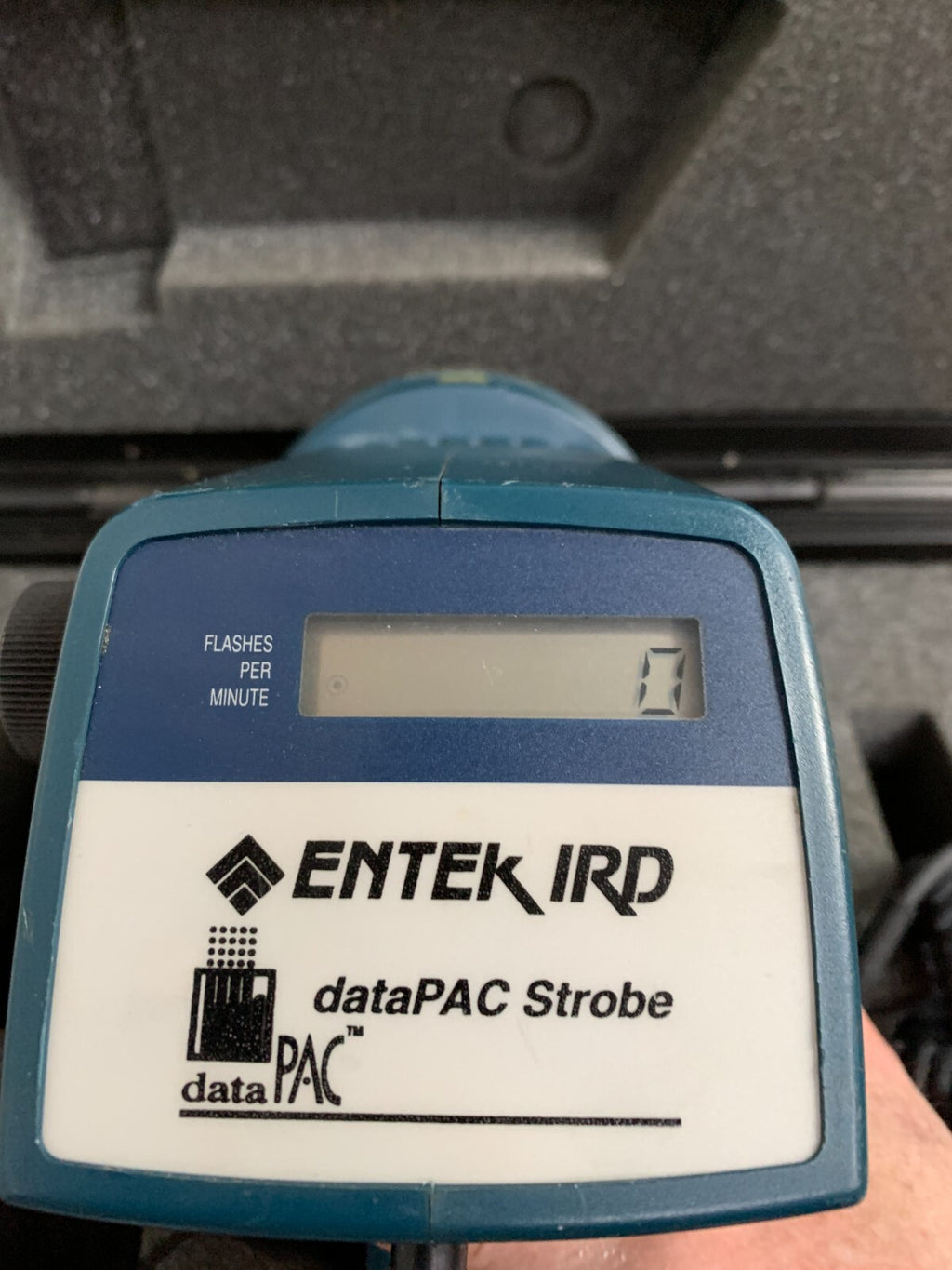 MONARCH INSTRUMENT ENTEK IRD DATAPAC STROBE LIGHT IN CASE0