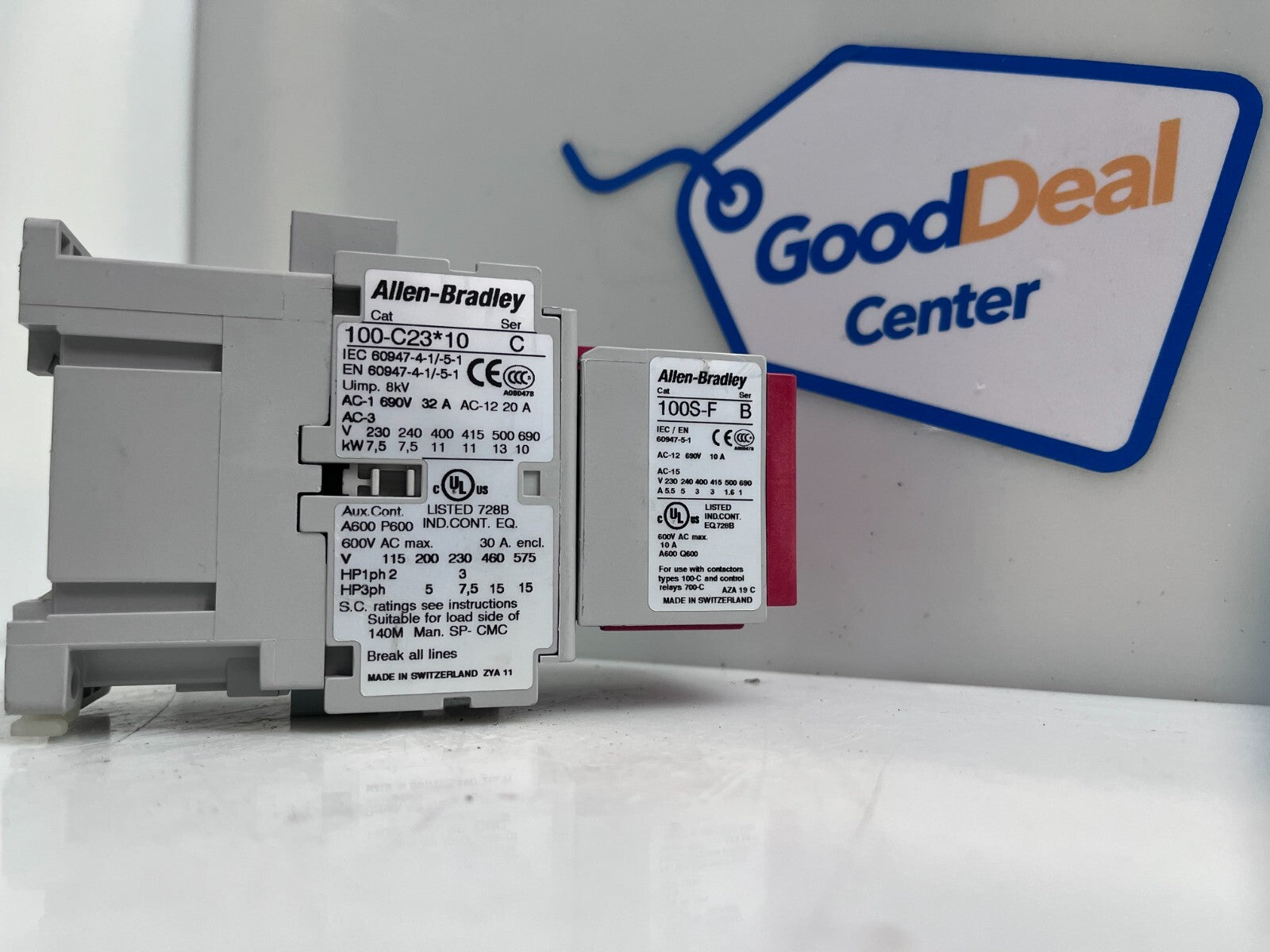 Allen-Bradley 100S-C23D14C GuardMaster Safety Contactor0