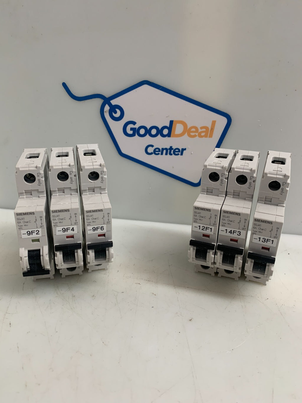 SIEMENS 5SJ41 Circuit Breaker GB14048.2  (Lot of 6)