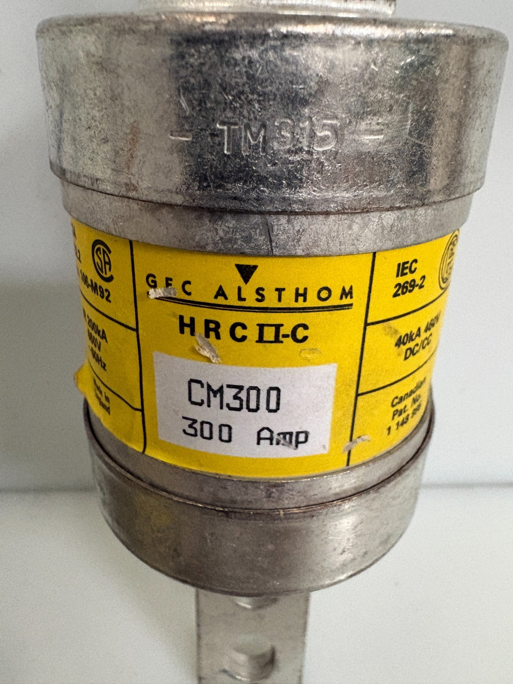 LOT OF 4 GEC ALSTHOM HRC IIC CM 300 300 AMP
