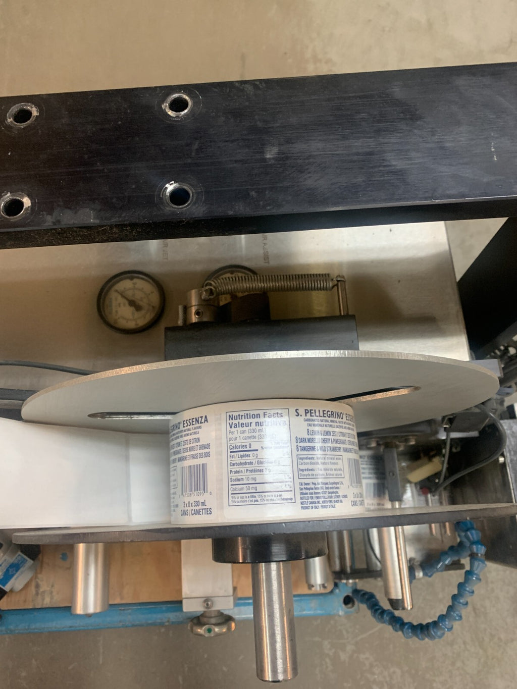 RICHELAIN Top Labeler w/Adjustment Pneumatic Track4