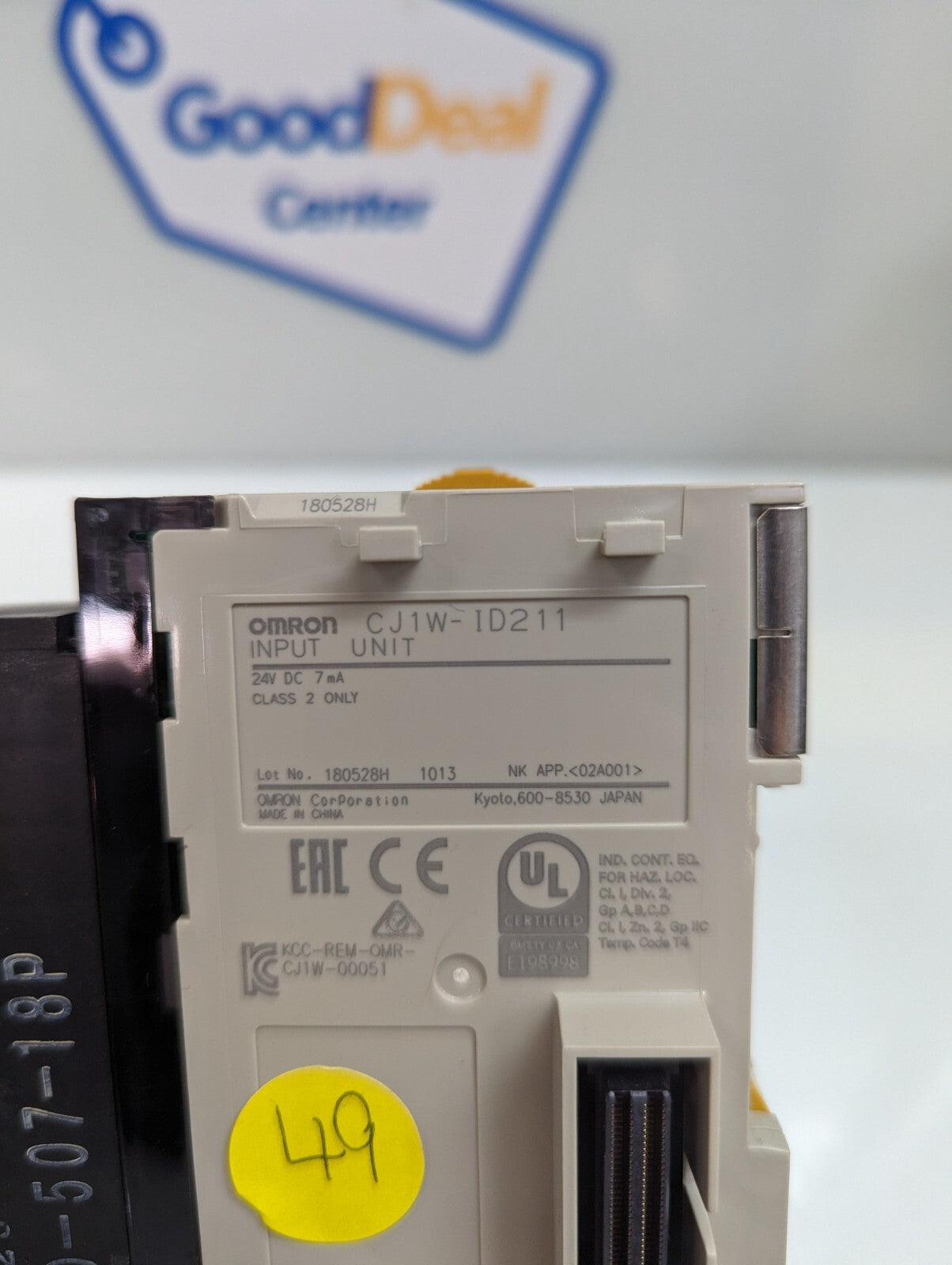 Omron CJ1W-ID211 Input Module