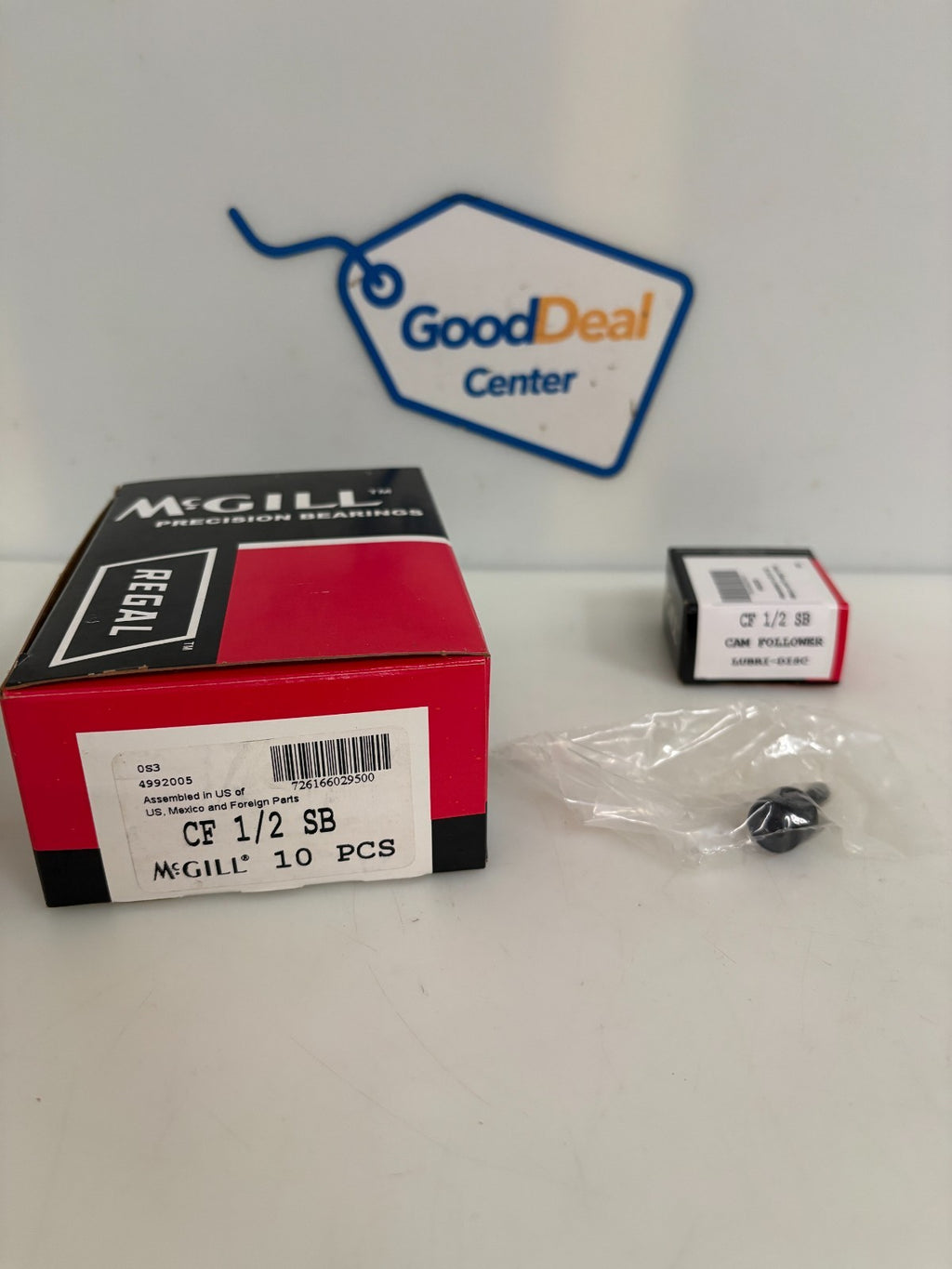 MCGILL CAM FOLLOWER CF1/2 SB BOX OF 10
