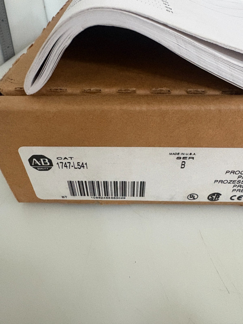 ALLEN BRADLEY SLC 500 CPU PROCESSOR 1747-L541 4