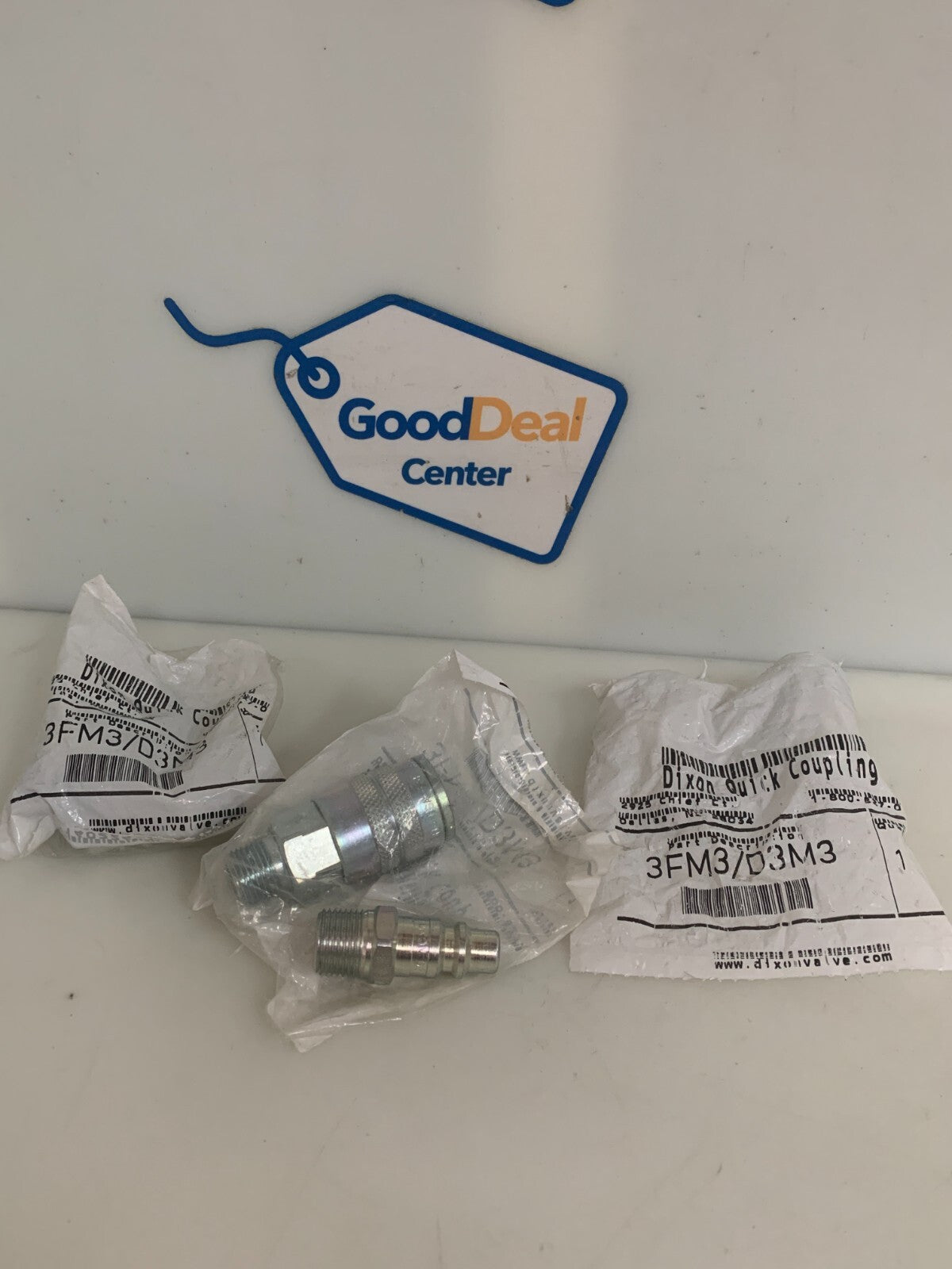 LOT OF 3 DIXON QUICK COUPLINGS 3FM3/D3M3