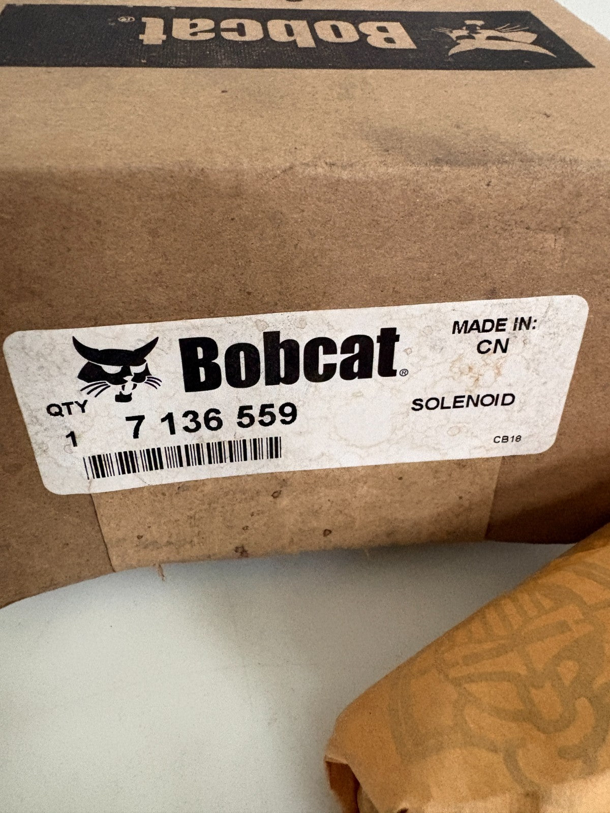 BOBCAT FLAME PROOF SOLENOID VALVE 71365593