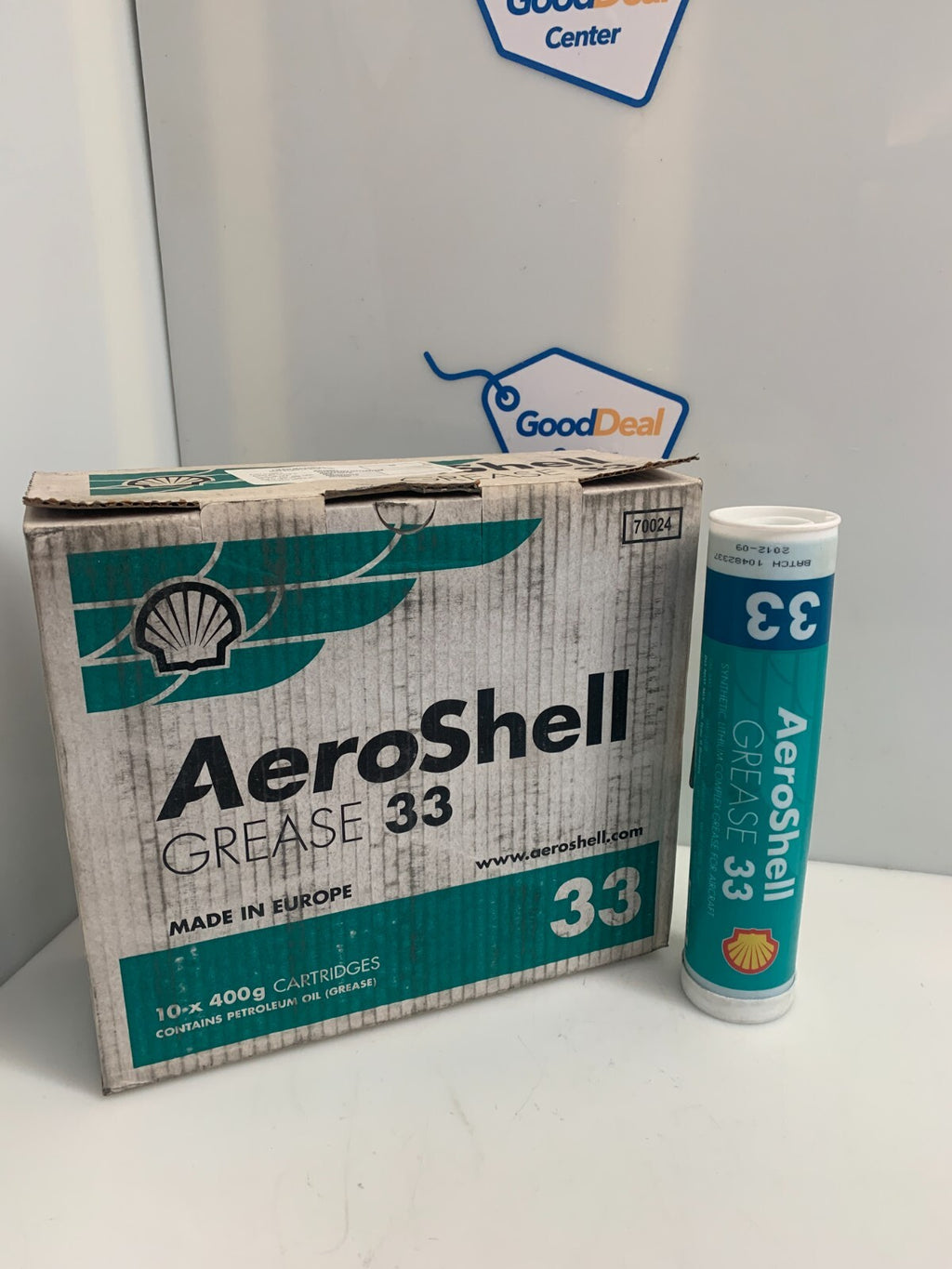 Case of 10 tubes of Aviation Grease Aero Shell 33 BMS3-33B0