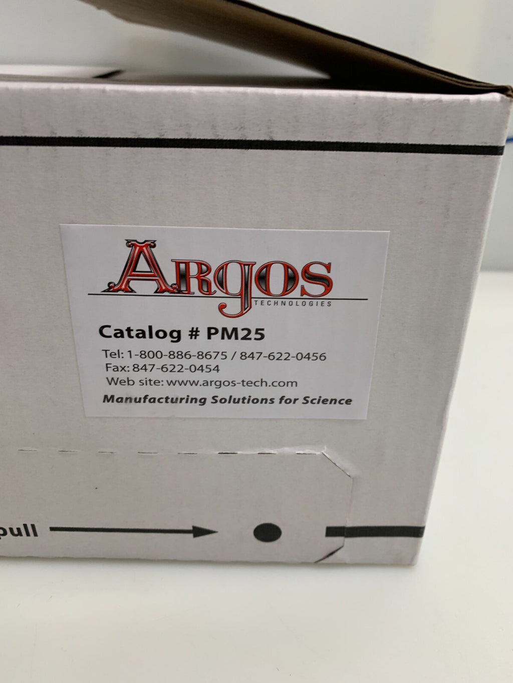 Argos Tech PM25 Disposable Plastic Serological pipettes Box of 1004